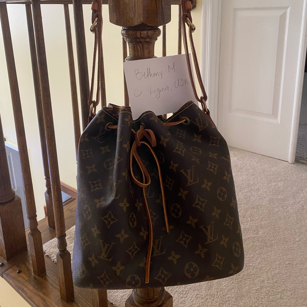Authentic Louis Vuitton Petit Noe